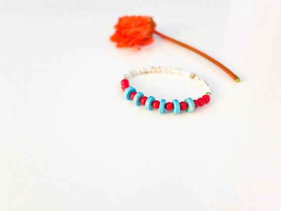 Sade Series – Coral Gemstone Bracelet